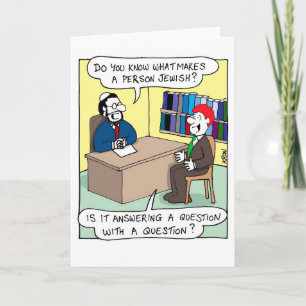 Funny card for Rosh Hashanah - What is Jewish?