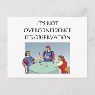 funny card playing joke