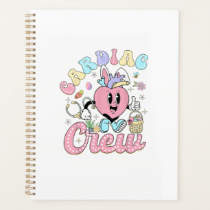 Funny Cardiac Crew Easter Day CVICU Nurse Cardiolo Planner