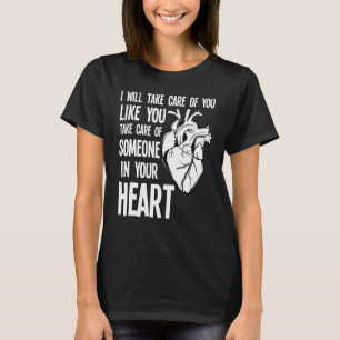 Funny Cardiac Nurse Quote Anatomical Heart Disease T-Shirt
