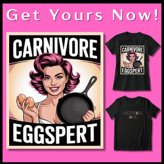 Funny Carnivore Keto Ketovore Low Carb Eggs T-Shirt