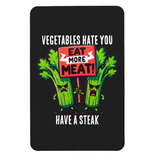 funny carnivore Magnet (Vertical)