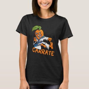 Funny Carrate Carrot Karate Mail Martial Arts Mart T-Shirt