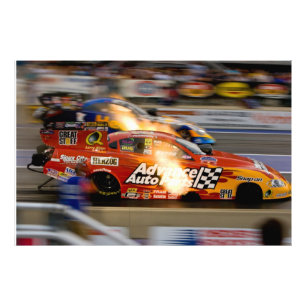 Funny Cars Drag Racing Photo Print