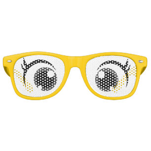 Funny Carton Comic Big Eyes Party Sunglasses