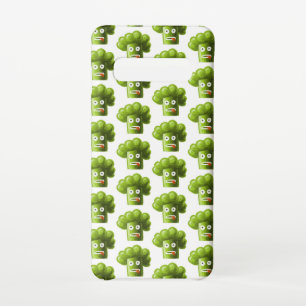 Funny Cartoon Broccoli Pattern Vegan Vegetarian Samsung Galaxy Case
