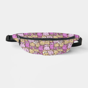 Funny Cartoon Cats Bum Bags