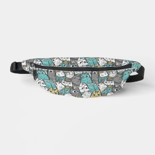 Funny Cartoon Cats Bum Bags