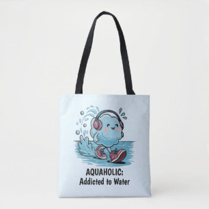Funny Cartoon Cloud Tote Bag