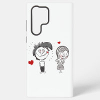 Funny Cartoon Couple 