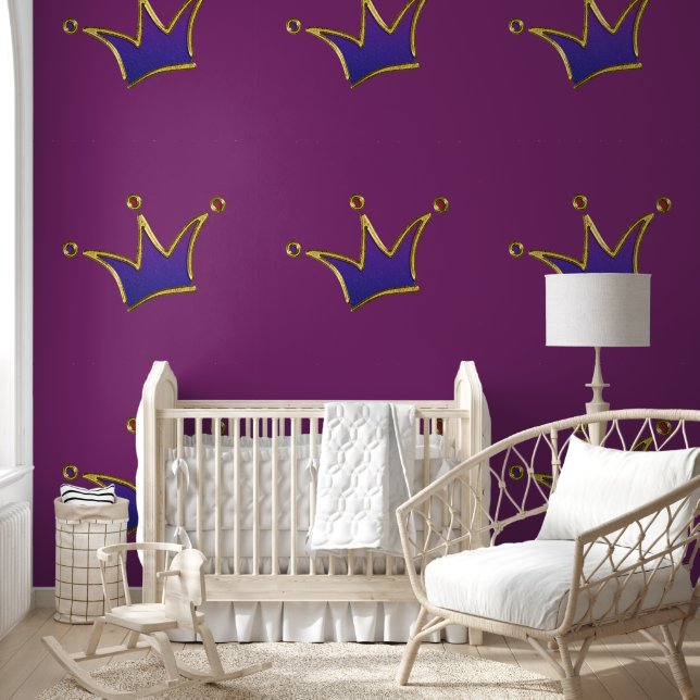 Funny Cartoon Crown - golden 2 Wallpaper (Kids)