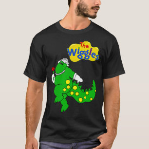 Funny Cartoon Dinosaur The Wiggles Logo Art Essent T-Shirt