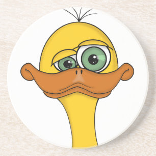 Funny Cartoon Duck Coaster