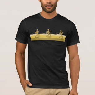 Funny Cartoon Egyptian Mummy Pyramids Custom Tee