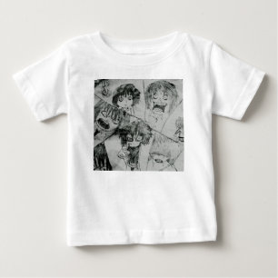 funny cartoon  facial expression baby T-Shirt