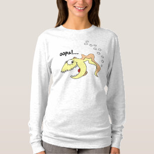 Funny Cartoon Fish Fart Shirt