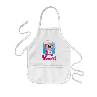 Funny Cartoon | Funny Cartoon Pig Chef Kids Apron
