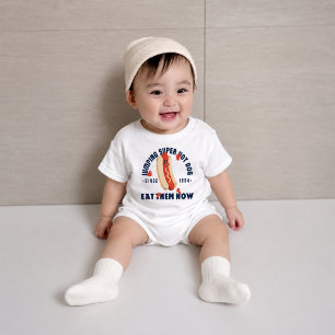 Funny Cartoon Hot Dog Art Graphic Tee Since 1994