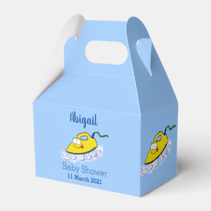 Funny cartoon iron laundry illustration favour box
