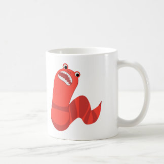 Funny Cartoon Mongolian Death Worm Coffee Mug