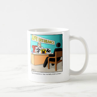 Funny Cartoon Mug- Actuary Coffee Mug