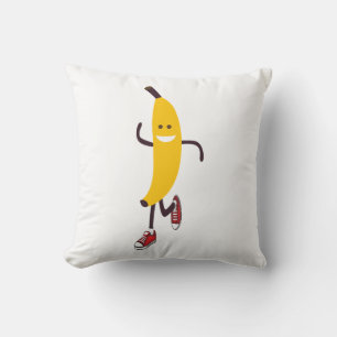 Funny Cartoon Running Banana Cushion