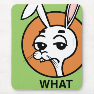 FUNNY CARTOON STYLE RABBIT MOUSE PAD