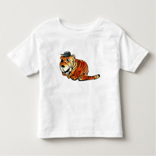 Funny Cartoon Tiger Infant Shirt - Unique Animal B