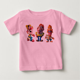 Funny Cartoons Baby T-Shirt