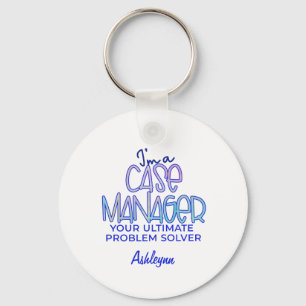 Funny Case Manager Key Ring