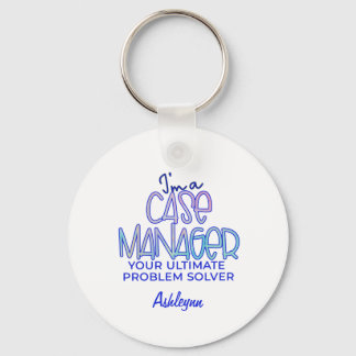 Funny Case Manager Key Ring