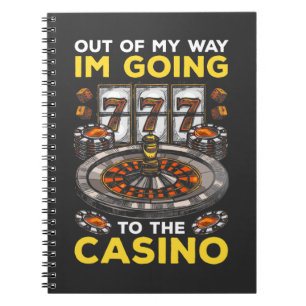 Funny Casino Gambling Humour Slot Machine Poker Fa Notebook