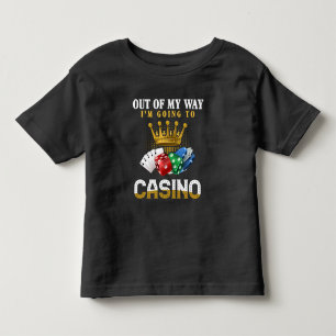Funny Casino Gambling Poker Jackpot Lover Toddler T-Shirt