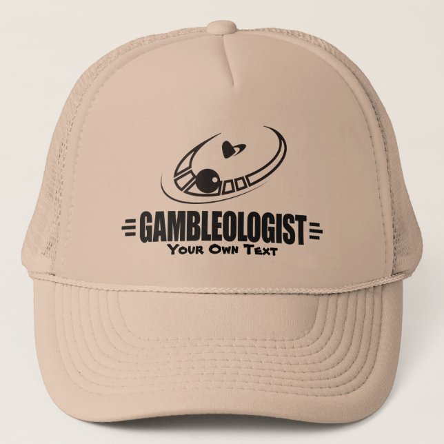 Funny Casino Trucker Hat (Front)