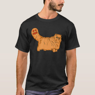 Funny Cat Angry T S For Men Women Graphic Plus Siz T-Shirt
