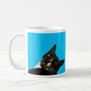 Funny Cat Blank Add Your Motto Photo Design Coffee Mug