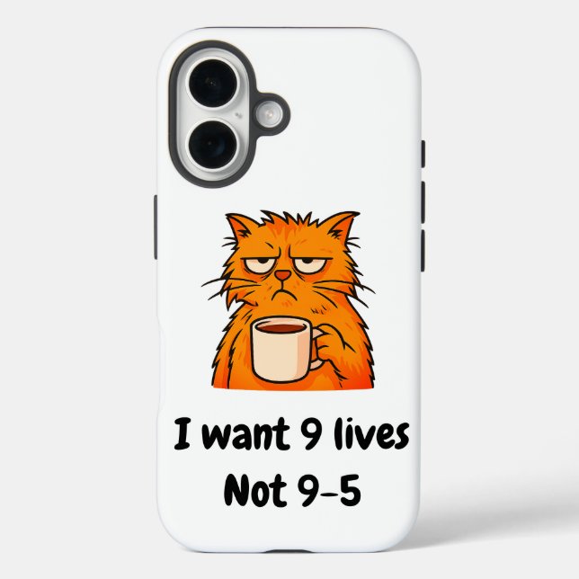 Funny Cat   Case-Mate iPhone Case (Back)