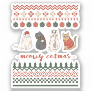Funny Cat Christmas Pun - Cat Christmas