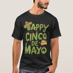 funny cat cinco de mayo 2024 Classic T-Shirt 