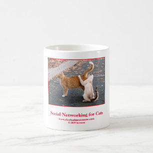 funny cat coffee mug