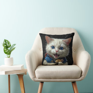 Funny Cat Cushion