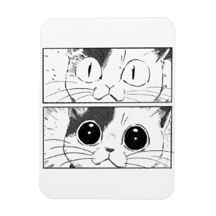 Funny Cat Design Magnet