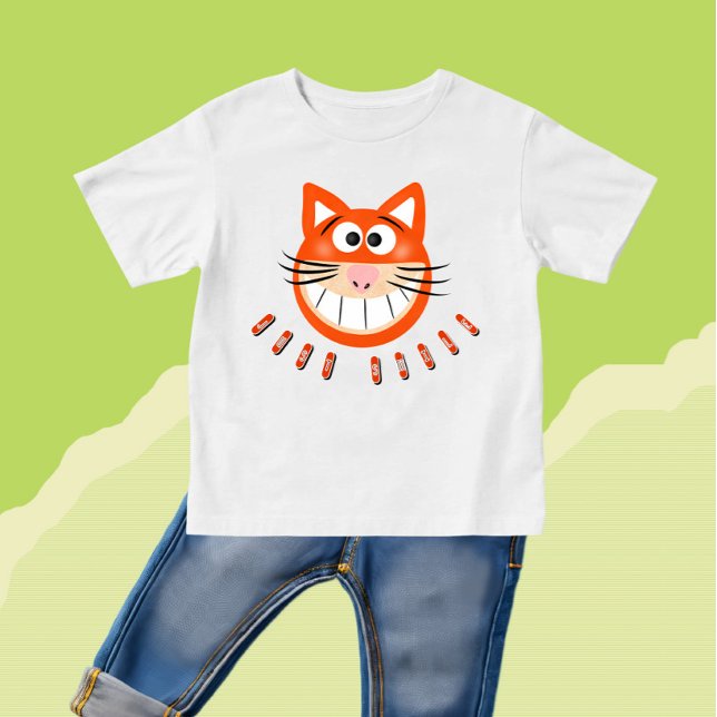 Funny cat face baby T-Shirt (Creator Uploaded)
