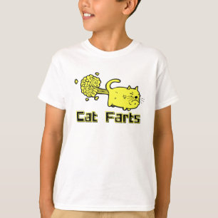 Funny Cat Farts T-Shirt