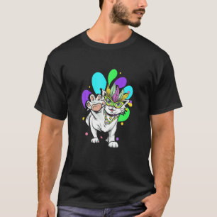 Funny Cat Festival Mardi Gras Cats Owner T-Shirt