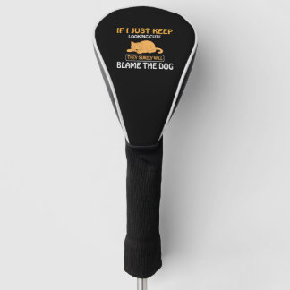 FUNNY CAT GOLF HEAD COVER