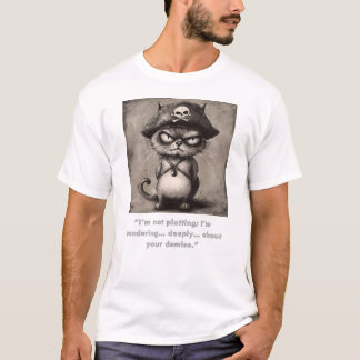 Funny Cat Graphic Design #4 T-Shirt