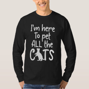 Funny Cat Graphic for Women and Men Cat Owner 1 T-Shirt