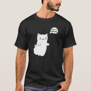 Funny Cat Halloween Excuse Me But Boo Costume T-Shirt