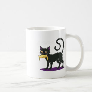 Funny Cat Halloween Voting Election 2024 Usa 1  Coffee Mug